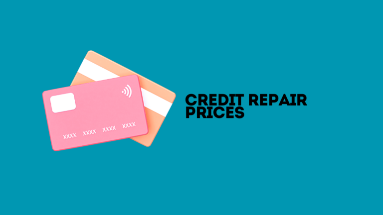 Credit repair prices