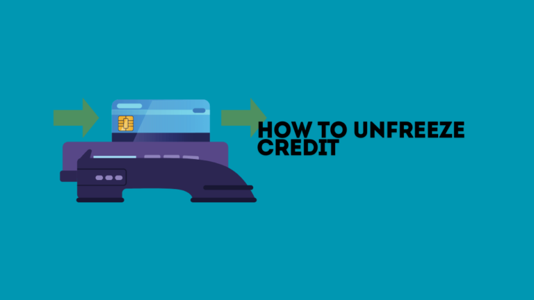 How to Unfreeze Credit